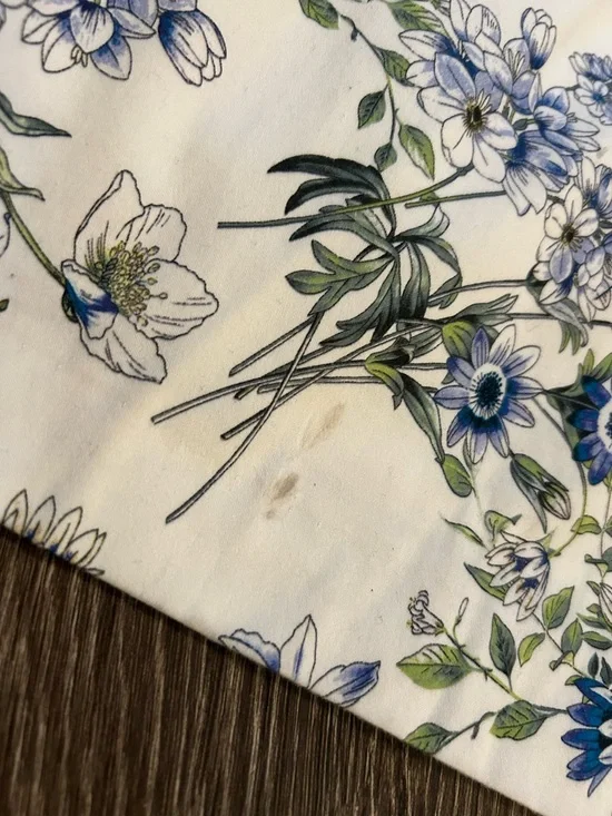 NWT Antonio Melani Grover Clear Skies Ivory Blue Jumpsuit Romper Size 12 - Picture 9 of 14